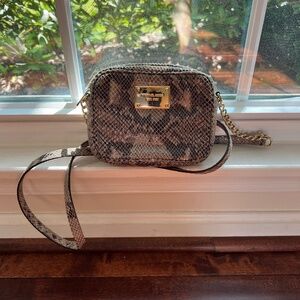 Michael Kors Snakeskin Crossbody